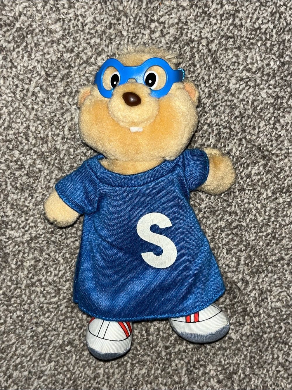Alvin and the Chipmunk Simon Vintage 1987 Plush Stuffed Animal